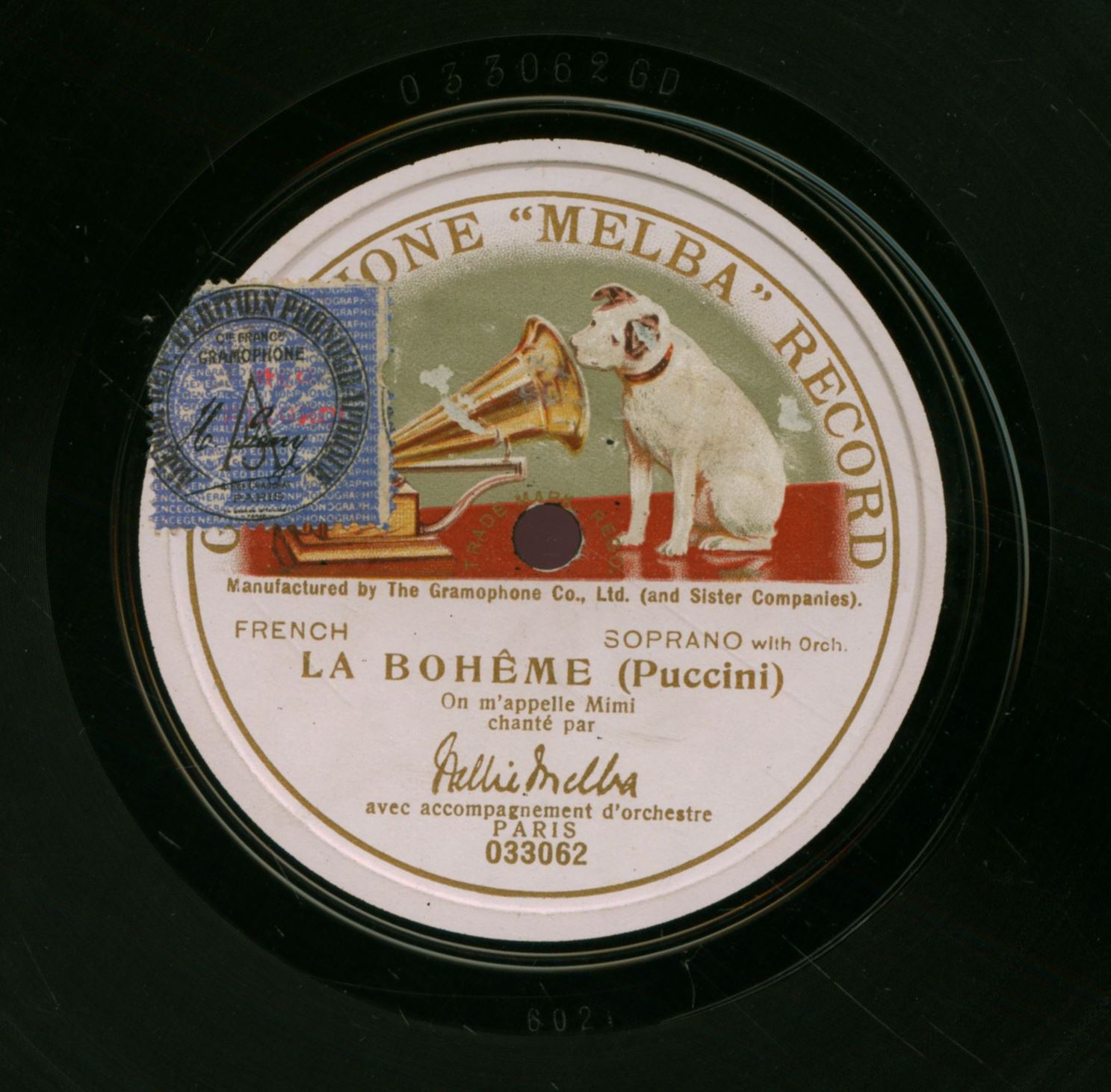 La Bohême [Hangfelvétel] on m'appelle Mimi